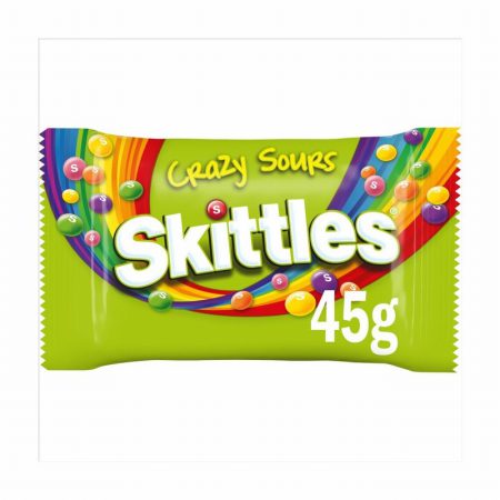 SKITTLES CRAZY SOURS 45G