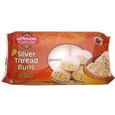 ORIENTAL FORTUNE PLAIN SILVER BUNS 360G