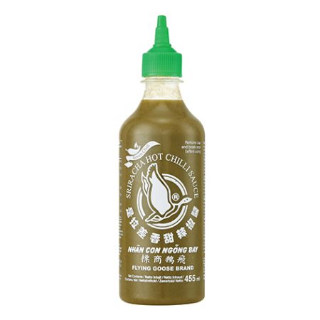 FLYING GOOSE SRIRACHA CHILLI SAUCE GREEN 455ML