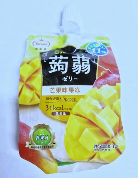 TARAMI OISHI KONJAC JELLY - MANGO FLAVOUR 150G