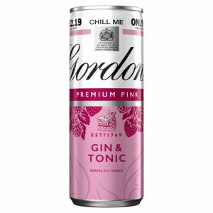 GORDON’S PINK & TONIC 250ML £2.19