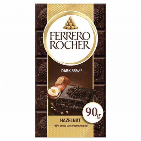 FERRERO DARK HAZELNUT TABLET 90G