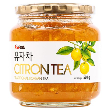 K - EATS TRADITIONAL KOREAN  CITRON TEA (JAR) 580G