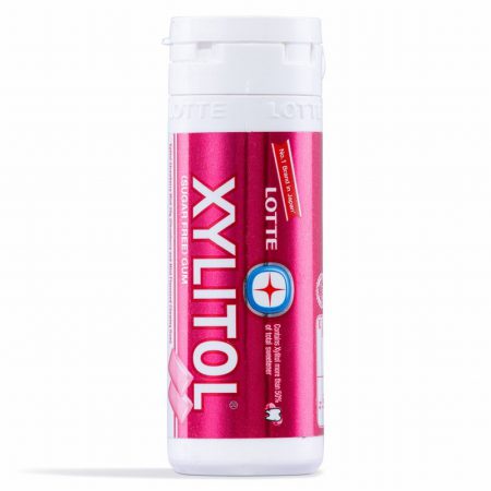 LOTTE XYLITOL GUM STRAWBERRY MINT 29G