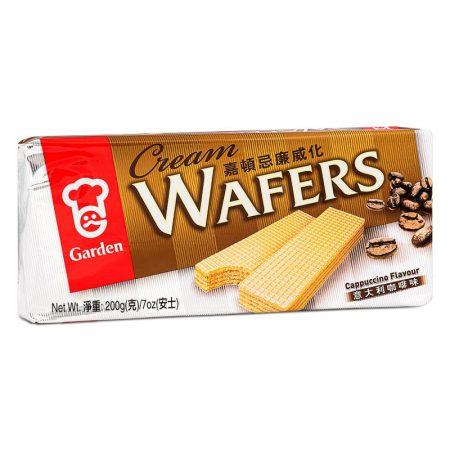 GARDEN CAPPUCCINO WAFER 200G
