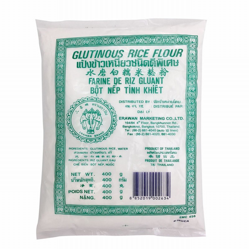 ERAWAN GLUTINOUS RICE FLOUR 400G