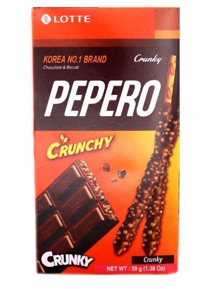 LOTTE PEPERO CRUNKY 39G