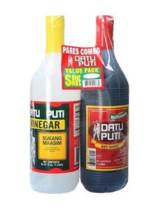 DATU PUTI SOY & VINEGAR VALUE PACK 2X1L
