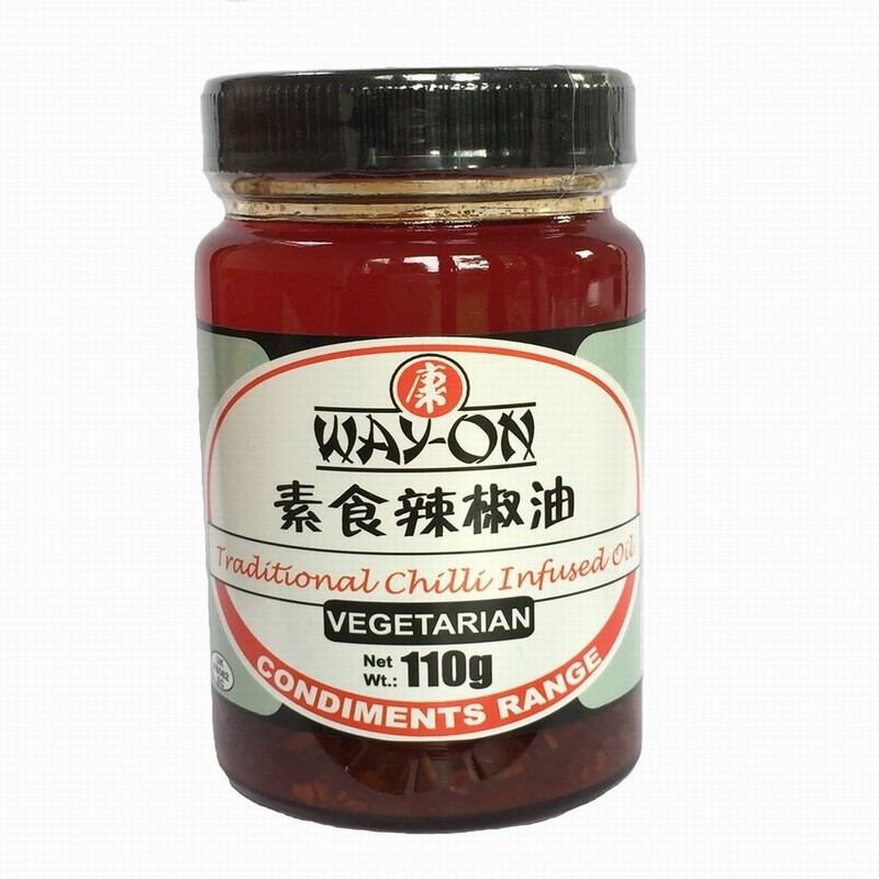 W/O VEGETARIAN CHILLI OIL 110G