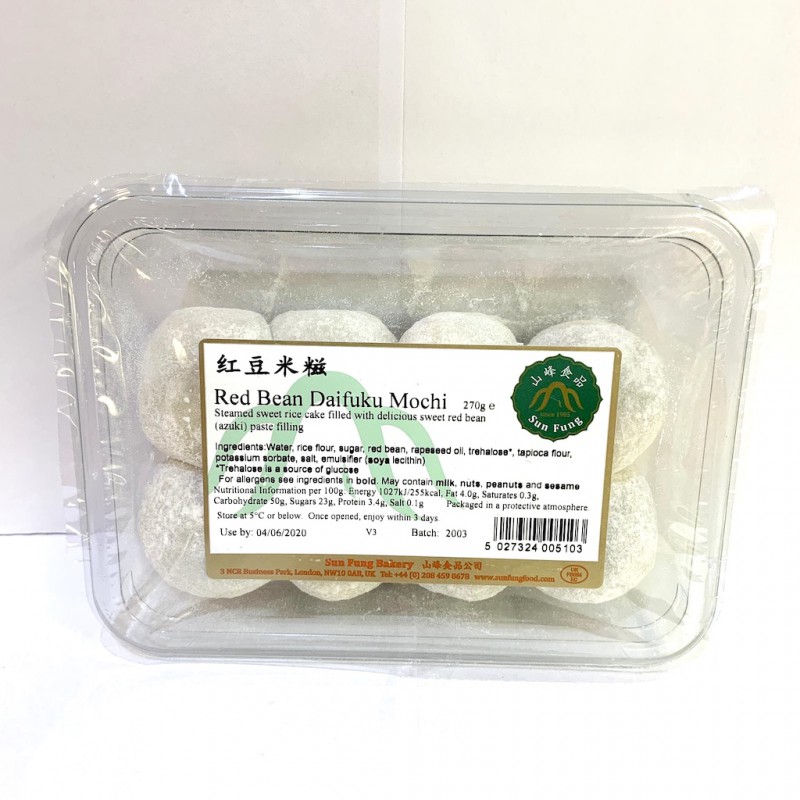 SUN FUNG RED BEAN MOCHI 270G