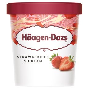 HAAGEN-DAZS STRAWBERRIES&CREAM 460ML