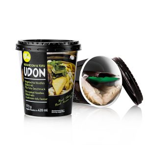 ALLGROO UDON CUP MUSHROOM & TOFU 173G