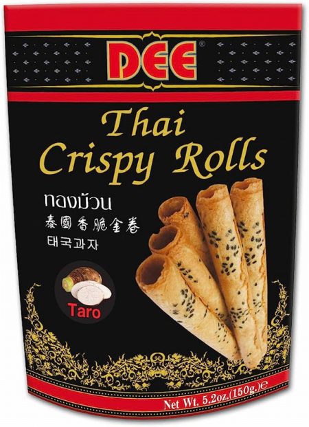 DEE THAI CRISPY ROLLS - TARO FLV 150G