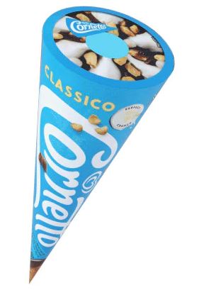 WALLS CORNETTO CLASSICO CREAM 125ML