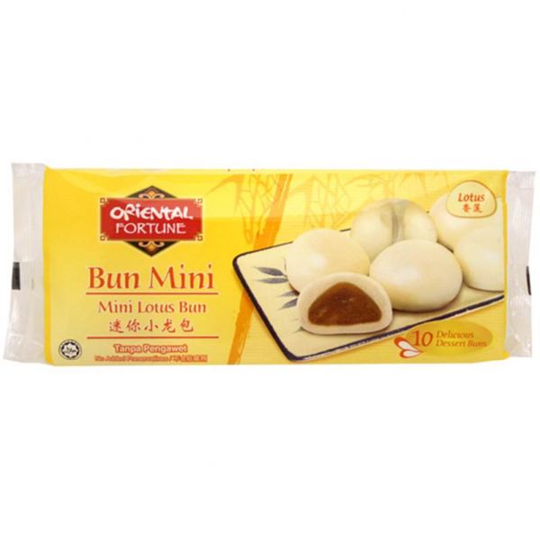 ORIENTAL FORTUNE MINI LOTUS BUNS 10X18G