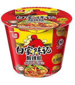 BJ SOUR HOT BOWL POTATO VERMICELLI 105G