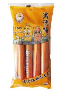 WD INSTANT CHICKEN CORN SAUSAGE 228G