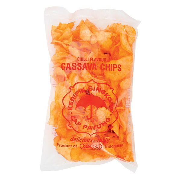 MIRASA CASSAVA CHIPS CHILLI 250G