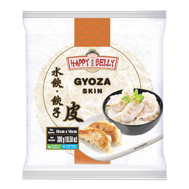 HAPPY BELLY DUMPLING SKIN (4″/100MM) 300G