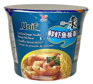 UNIF SHRIMP FISH BOWL NOODLE 108G