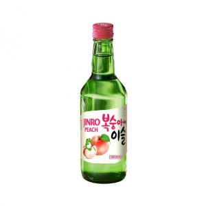 HITE JINRO PEACH SOJU 13 % VOL. 350ML