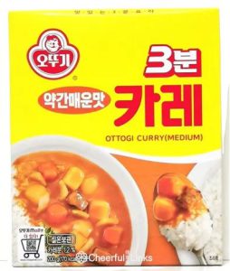 OTTOGI 3 MINS CURRY (MEDIUM) 200G