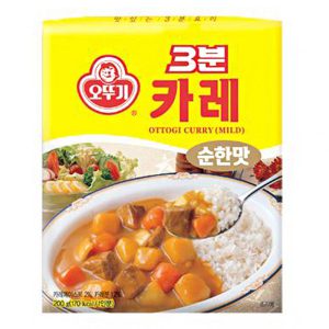 OTTOGI 3 MINS CURRY (MILD) 200G