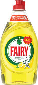 FAIRY LEMON 320ML £1.29