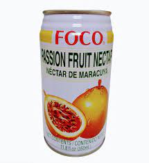 FOCO PASSION FRUIT DRINK TIN 350ML