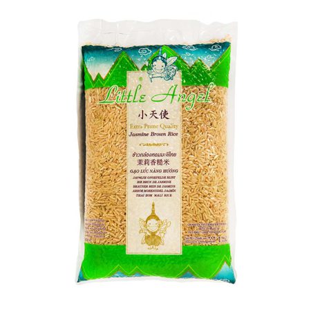 LITTLE ANGEL THAI BROWN JASMINE RICE 1KG