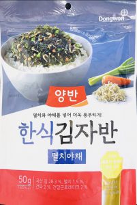 DONGWON SEASONED LAVER FLAKE (ANCHOVY & VEGETABLE) 50G