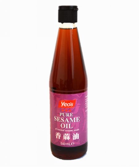 YEOS PURE SESAME OIL 640ML