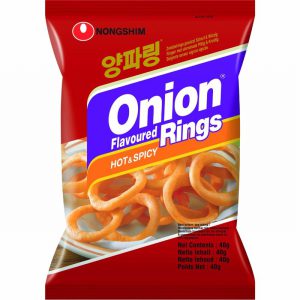 NONG SHIM ONION RINGS SPICY 40G