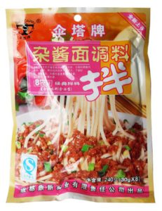 SAN TA NOODLE SAUCE – SICHUAN STYLE SOYABEAN PASTE 240G