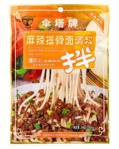 SAN TA NOODLE SAUCE – HOT AND SPICY SPARE RIBS FLAVOUR 240G