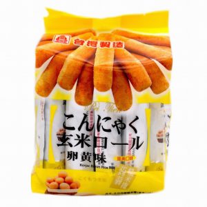 PEI TIEN KONJAC BROWN RICE ROLL – EGG YOLK 160G