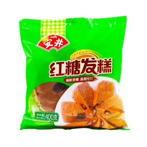 ANJOY BROWN SUGAR SPONGE CAKE (BROWN SUGAR & RED DATES ) 400G