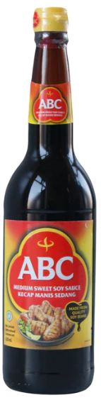 ABC MEDIUM SWEET SOY SAUCE 620ML