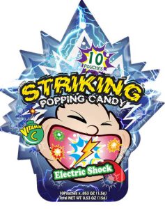 STRIKING ‘ELECTRIC SHOCK ‘ POPPING CANDY 30G