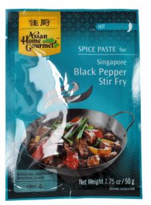 AHG S’PORE BLACK PEPPER STIR FRY SAUCE 50G