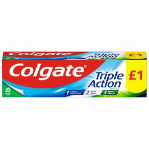 COLGATE TRIPLE ACTION 75ML £1