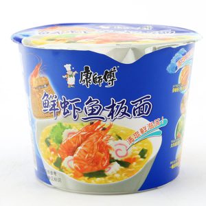 MASTER KON INSTANT NOODLES – SHRIMP & FISH CAKE FLV(BOWL) 101G
