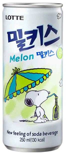 LOTTE MILKIS MELON 250ML