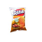 ORION CRINKLE CUT POTATO CHIPS – CARIBBEAN CHICKEN WINGS 70G
