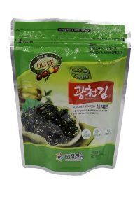 KWANG CHEON KIM OLIVE & GREEN TEA SEASONED SEAWEED FLAKE 70G