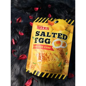 SNAZK BITES/MB SALTED EGG GOLDEN CUBE 100G