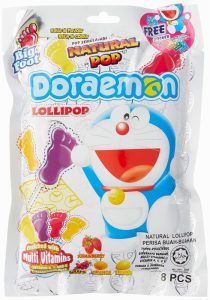 BIG FOOT DORAEMON NATURAL LOLLIPOP 80G