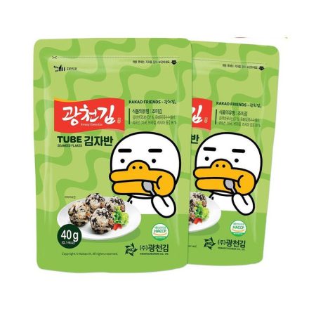 KWANG CHEON KIM KAKAO FRIENDS ROASTED & SEASONED LAVER  (2X40G)