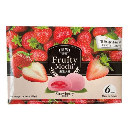 ROYAL FAMILY  FRUITY MOCHI-STRAWBERRY 180G