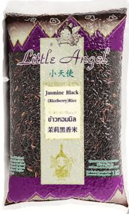 LITTLE ANGEL BLACK JASMINE RICE (RICEBERRY) 1KG